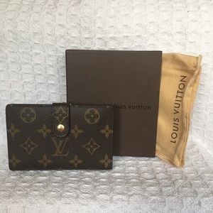 💰SOLD💰Louis Vuitton Monogram French Purse Wallet